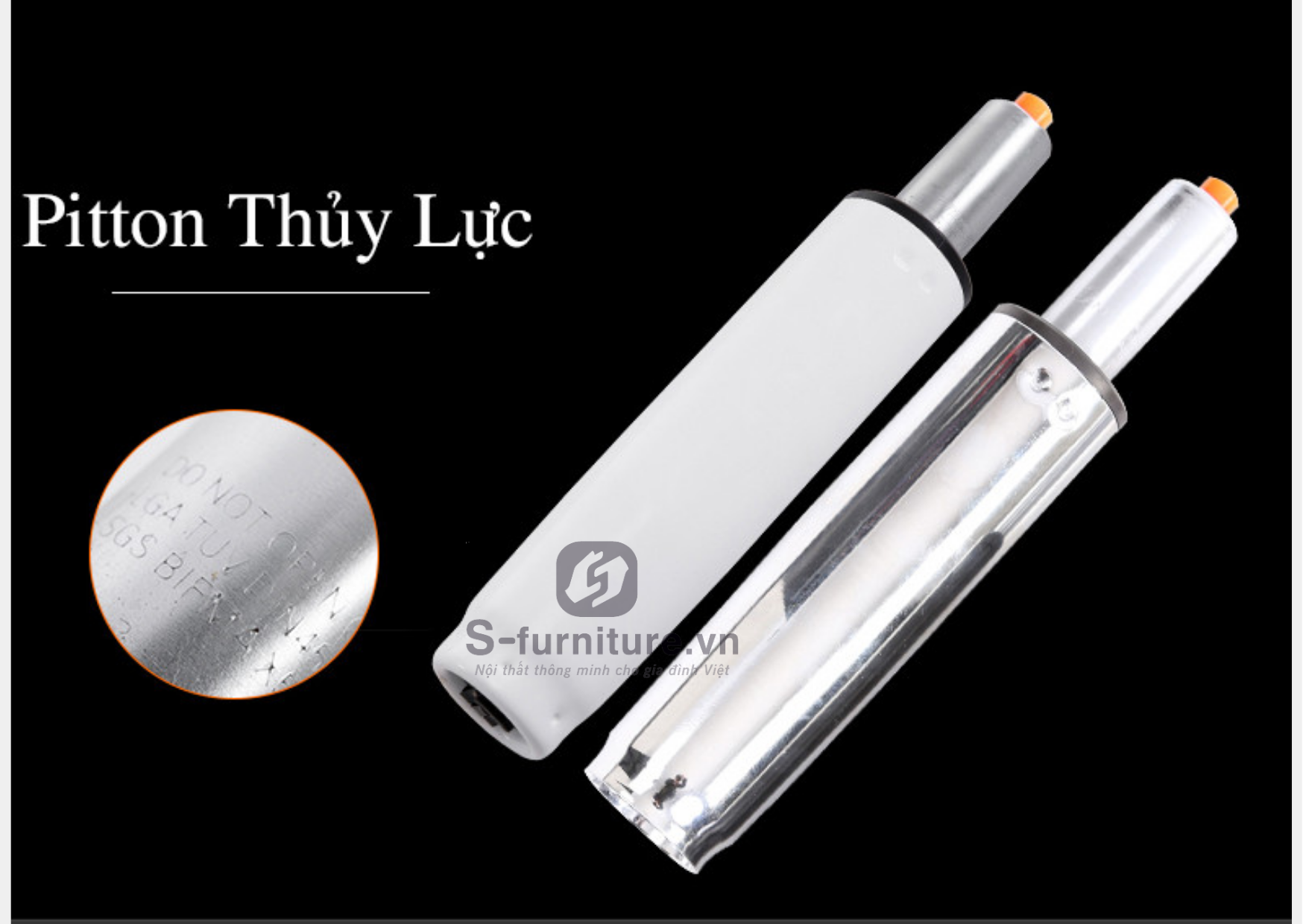 Pitton thủy lực ghế văn phòng cao cấp
