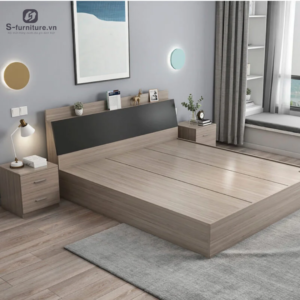 Giường ngủ gia đình thiết kế trẻ trung