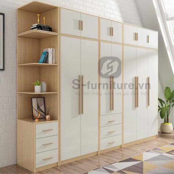 tủ quần áo thiết kế hiện đại